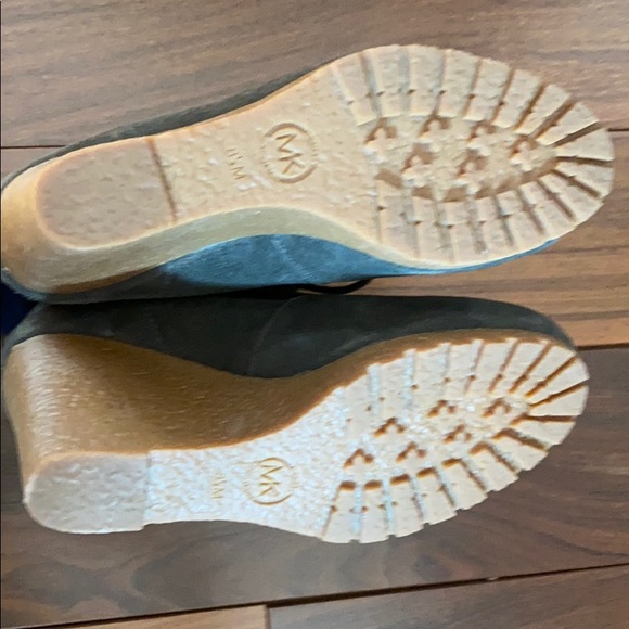 Michael by Michael Kors Suede Wedges - Picture 4 of 4
